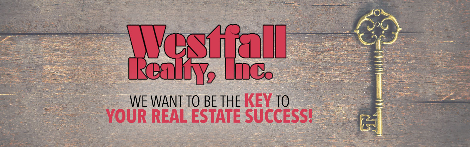 westfall realty logo We want to be the key to your real estate success!